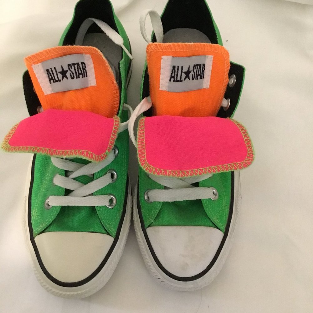 Converse All Star Hot Pink Sneakers Women's Size 7